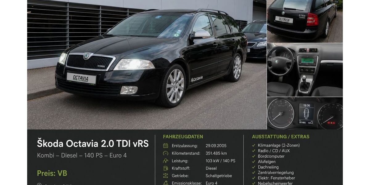 Skoda Octavia 352.000 km 1.199 &euro; Sindelfingen 71063