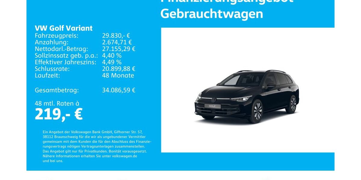 VW Golf 24.194 km 29.830 &euro; Stuttgart-Wangen 70188