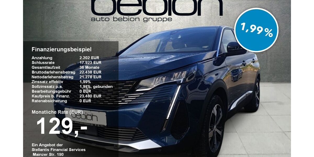 Peugeot 3008 27.300 km 22.880 &euro; Göppingen 73037