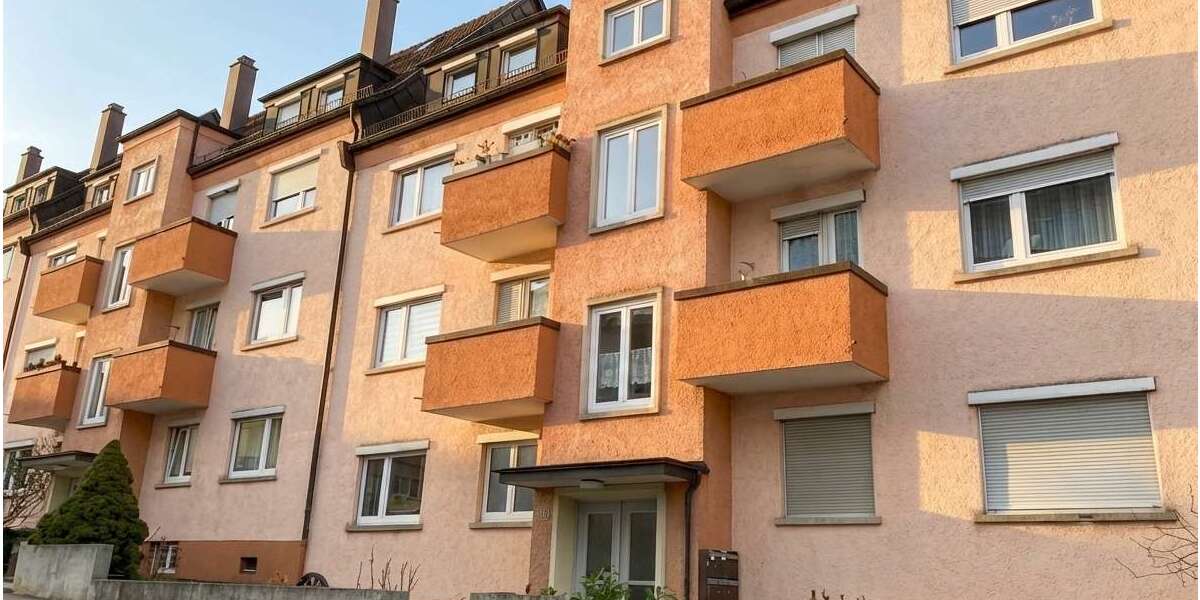 Etagenwohnung Ludwigsburg Pflugfelden - 3 Zimmer, 57 m&sup2;, 573&euro; | Angebot:26096469