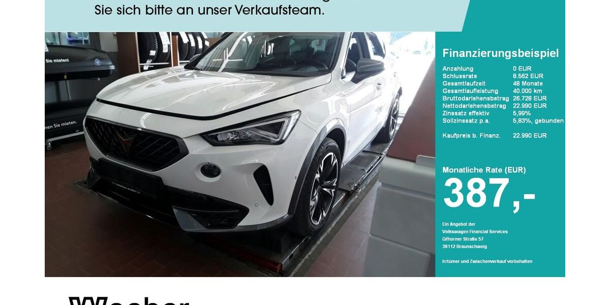 Cupra Formentor 56.997 km 22.328 &euro; Leonberg 71229