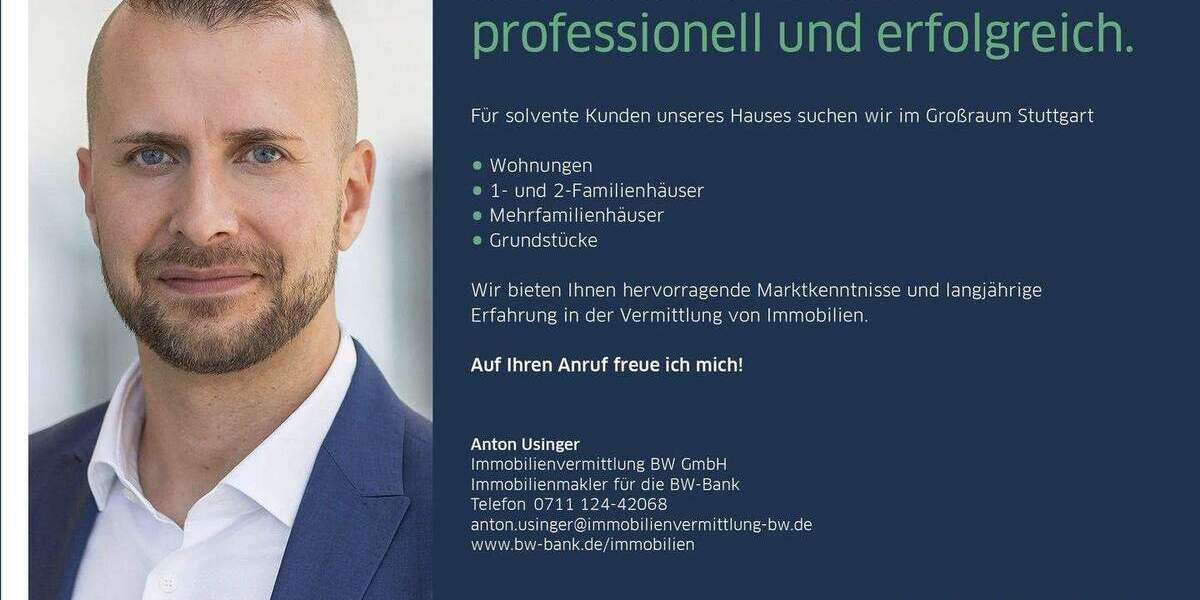 Etagenwohnung Stuttgart Bad Cannstatt - 3 Zimmer, 84 m&sup2;, 290.000&euro; | Angebot:25727204