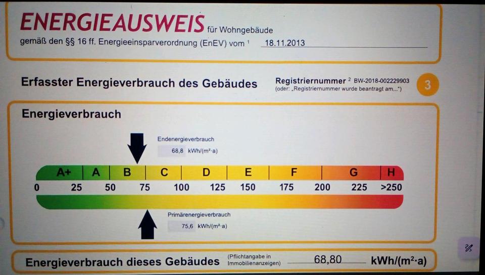Terrassenwohnung Sachsenheim - 3.5 Zimmer, 72 m&sup2;, 339.000&euro; | Angebot:25876613