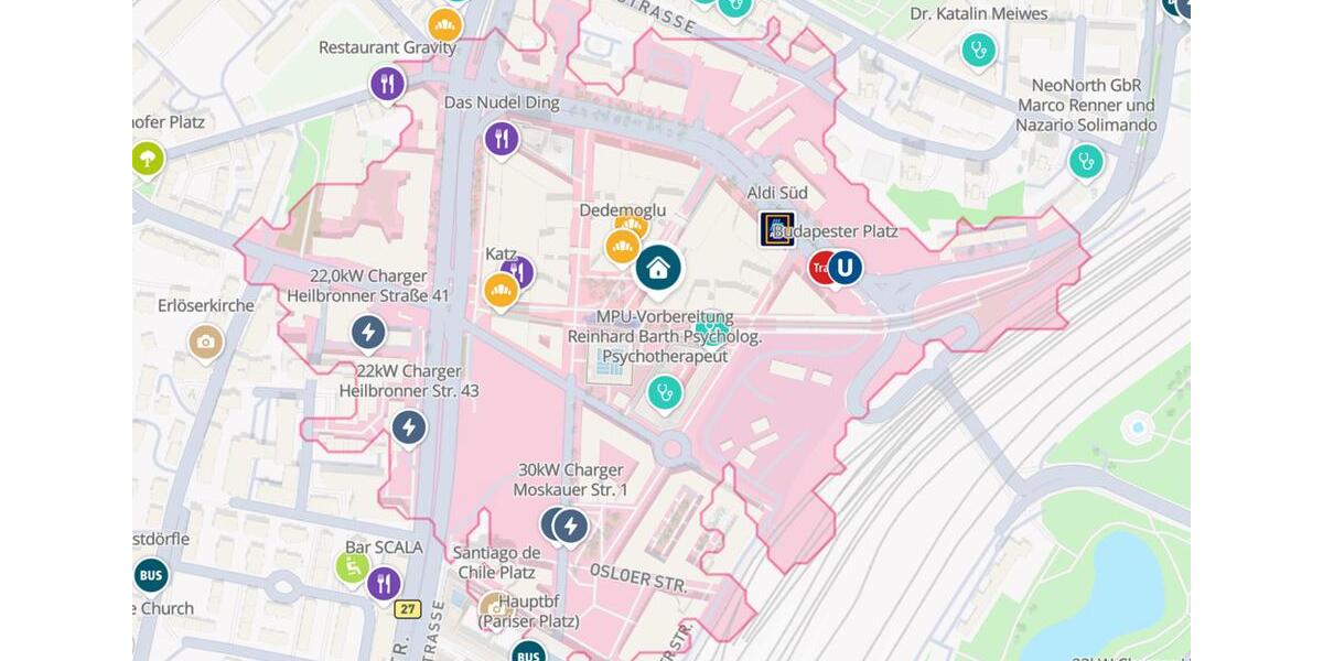 Etagenwohnung Stuttgart - 1 Zimmer, 55 m&sup2;, 996&euro; | Angebot:26068598