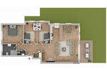 Etagenwohnung Köngen - 4 Zimmer, 107 m&sup2;, 528.000&euro; | Angebot:26627366