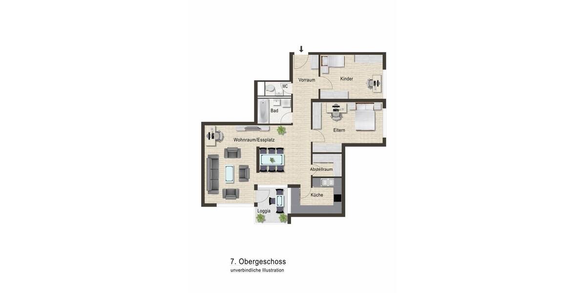 Etagenwohnung Göppingen Stadtgebiet - 3 Zimmer, 89 m&sup2;, 249.000&euro; | Angebot:25676262