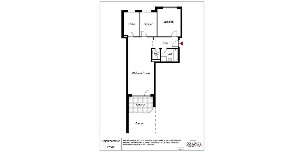Etagenwohnung Murr - 3 Zimmer, 72 m&sup2;, 300.000&euro; | Angebot:25746468