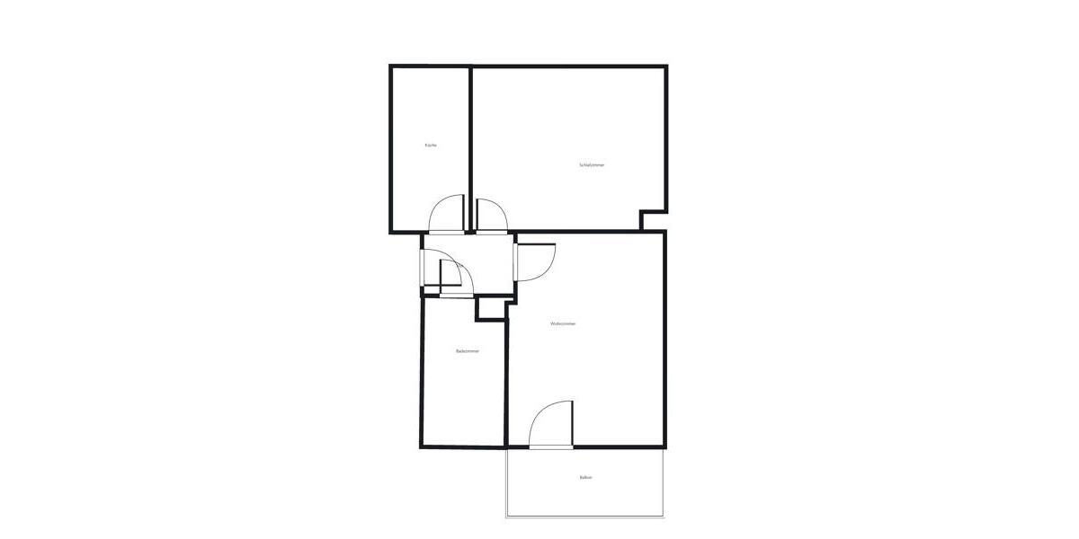 Etagenwohnung Ludwigsburg - 2 Zimmer, 51 m&sup2;, 600&euro; | Angebot:25970041