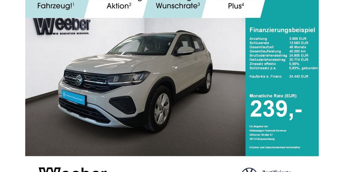 VW T-Cross 13.284 km 24.289 &euro; Leonberg 71229