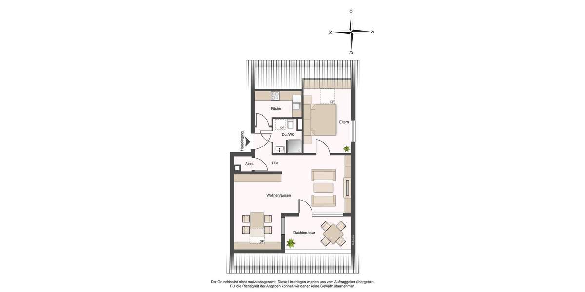 Etagenwohnung Stuttgart Möhringen - 2 Zimmer, 56 m&sup2;, 320.000&euro; | Angebot:25749389