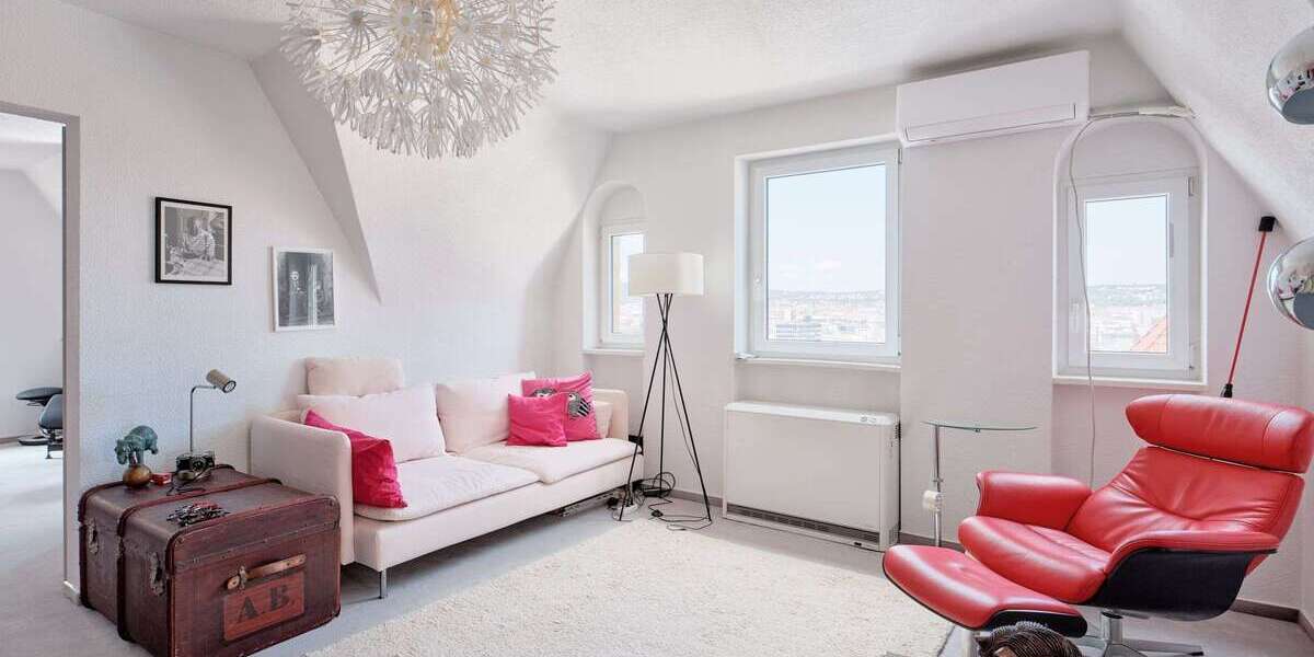 Etagenwohnung Stuttgart Bopser - 2.5 Zimmer, 65 m&sup2;, 319.000&euro; | Angebot:25251050