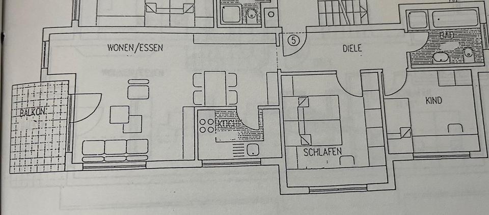 Etagenwohnung Gerlingen - 3.5 Zimmer, 72 m&sup2;, 1.080&euro; | Angebot:25842263