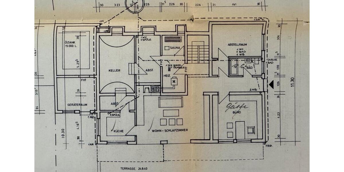 Einfamilienhaus Oberstenfeld - 10 Zimmer, 300 m&sup2;, 900.000&euro; | Angebot:16127943