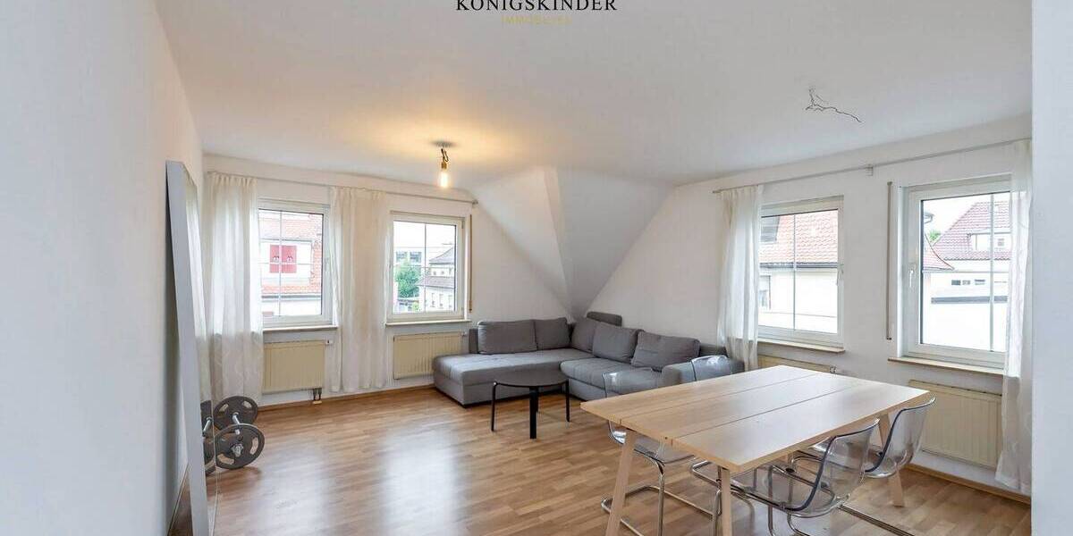 Etagenwohnung Fellbach - 3 Zimmer, 76 m&sup2;, 320.000&euro; | Angebot:25671720