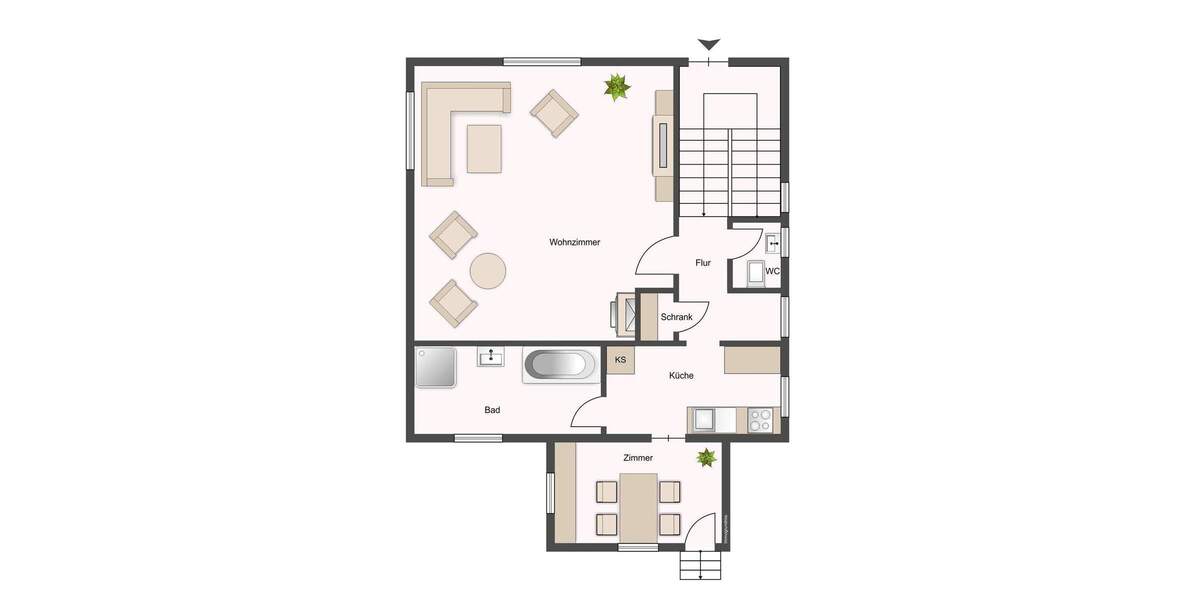 Einfamilienhaus Bietigheim-Bissingen Bietigheim - 3 Zimmer, 90 m&sup2;, 399.000&euro; | Angebot:25704167