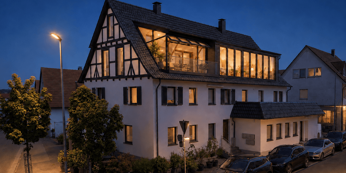 „Haus auf dem Haus“ – gesamtes Dachgeschoss mit kompletter Bühne und außergewöhnlichem Ausbaupotenzi - Dachgeschoßwohnung Weilheim an der Teck | Angebot:27532420