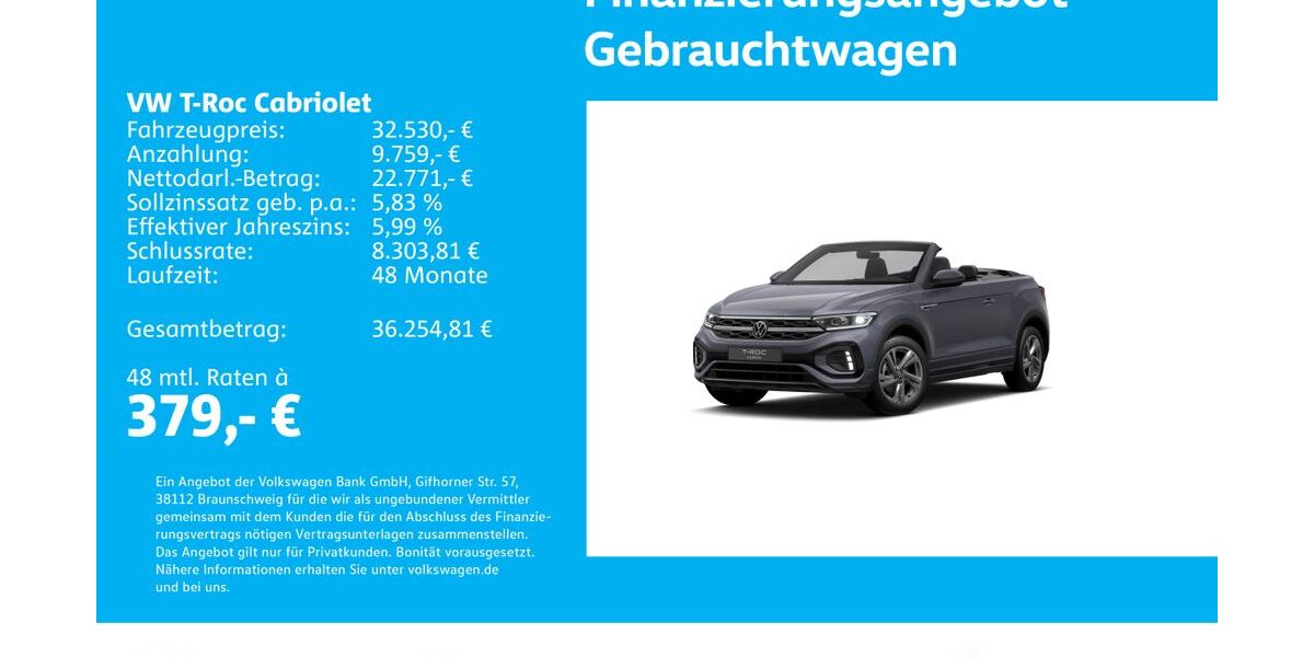 VW T-Roc 23.776 km 32.530 &euro; Stuttgart-Feuerbach 70469
