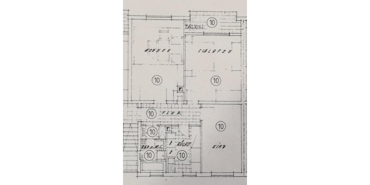 Etagenwohnung Stuttgart Vaihingen - 3 Zimmer, 70 m&sup2;, 1.300&euro; | Angebot:25985360