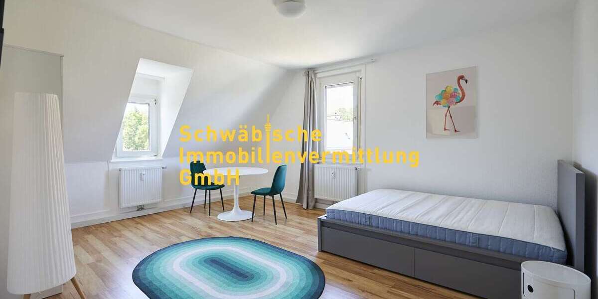 Etagenwohnung Stuttgart Bad Cannstatt - 1 Zimmer, 10 m&sup2;, 370&euro; | Angebot:25915315