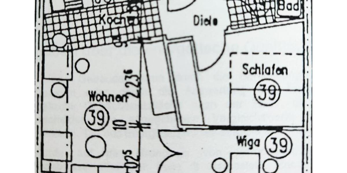 Etagenwohnung Plochingen - 2.5 Zimmer, 48 m&sup2;, 990&euro; | Angebot:25963399