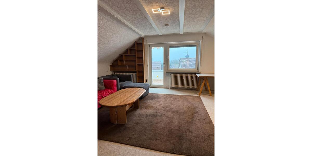 Dachgeschoßwohnung Stuttgart Sillenbuch - 2.5 Zimmer, 62 m&sup2;, 890&euro; | Angebot:25980435