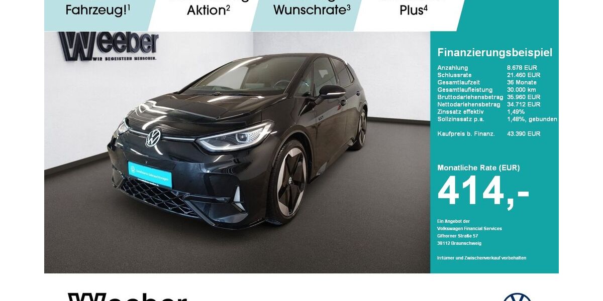 VW ID.3 15.926 km 43.280 &euro; Leonberg 71229
