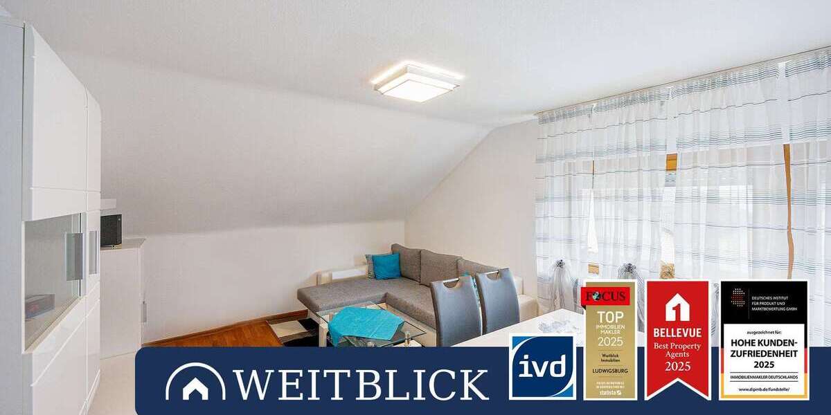 Etagenwohnung Marbach am Neckar - 2 Zimmer, 51 m&sup2;, 149.000&euro; | Angebot:23402162
