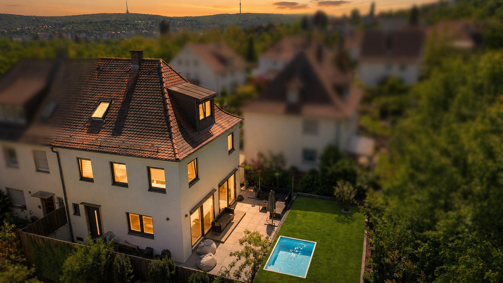 Einfamilienhaus Stuttgart Stuttgart-Nord - 5.5 Zimmer, 114 m&sup2;, 990.000&euro; | Angebot:26694851