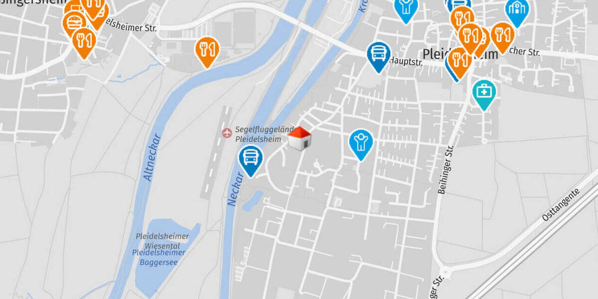 Doppelhaushälfte Pleidelsheim - 4 Zimmer, 97 m&sup2;, 349.000&euro; | Angebot:26017633