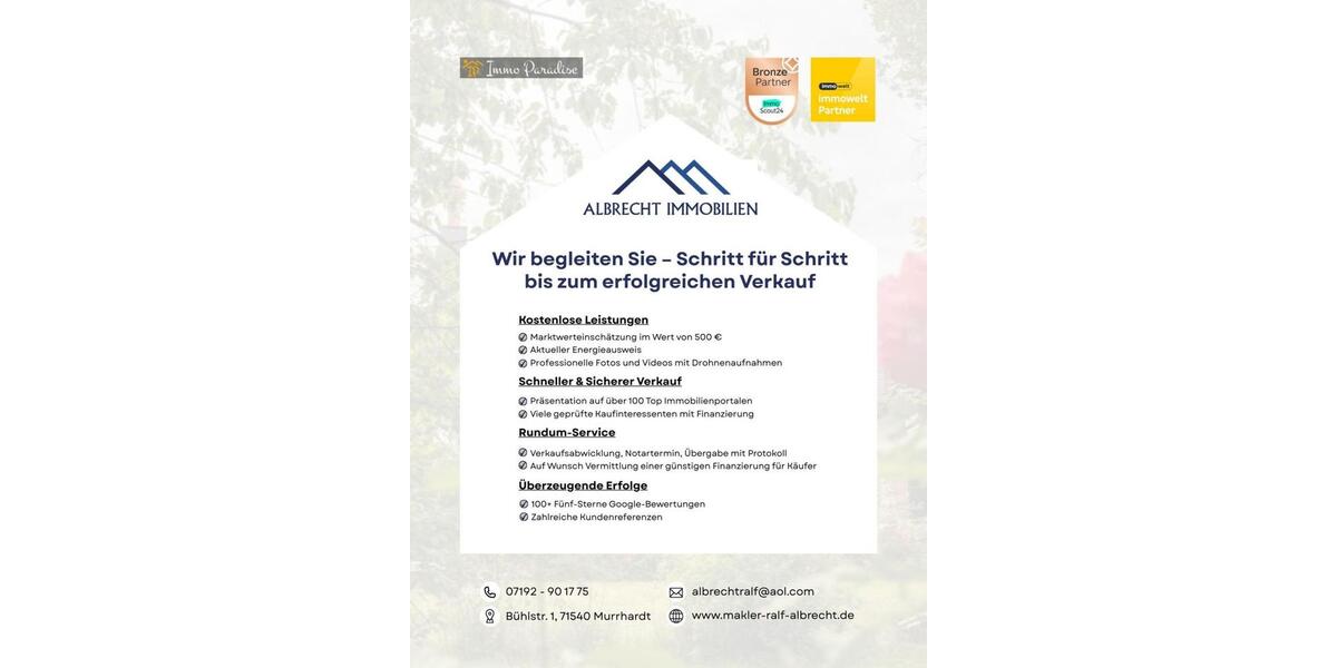 Erdgeschoßwohnung Murrhardt - 5 Zimmer, 159 m&sup2;, 1.520&euro; | Angebot:26589352