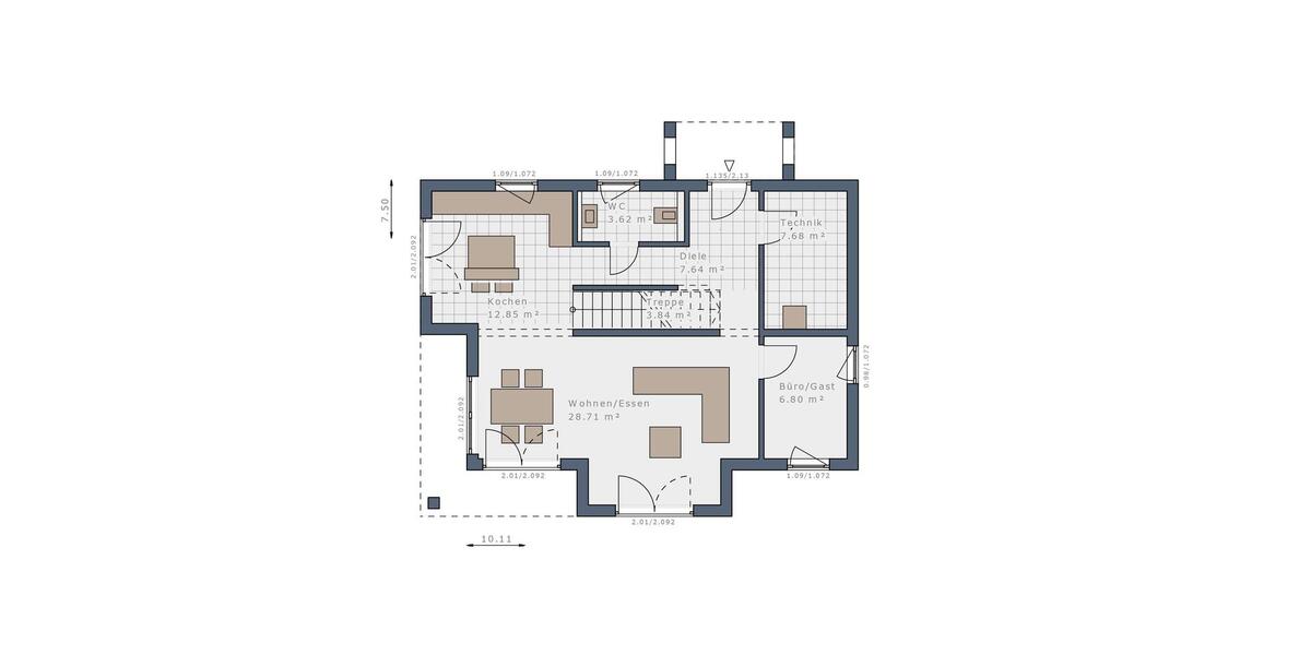 Einfamilienhaus Wangen - 5 Zimmer, 125 m&sup2;, 2.050&euro; | Angebot:24715120
