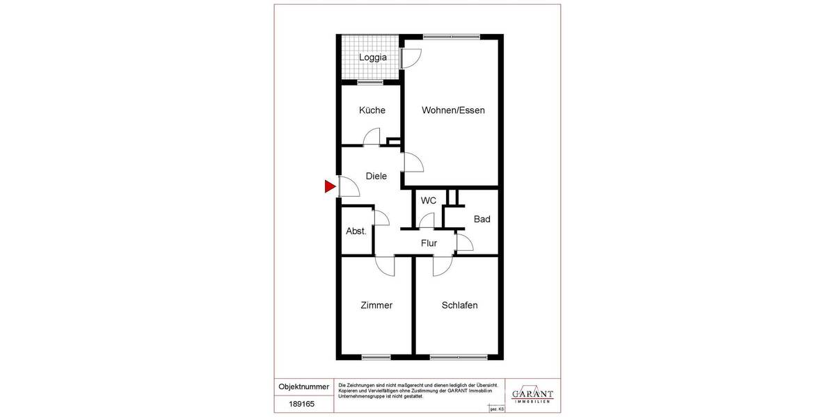 Etagenwohnung Waiblingen Beinstein - 3 Zimmer, 83 m&sup2;, 320.000&euro; | Angebot:26193666