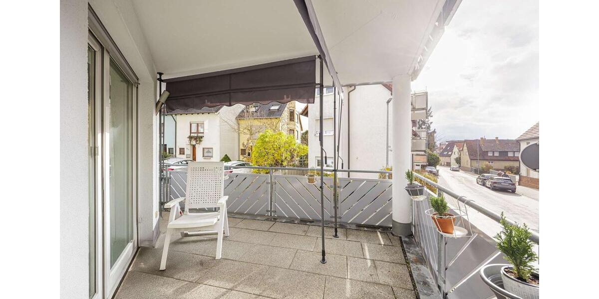 Etagenwohnung Ludwigsburg Oßweil - 3 Zimmer, 84 m&sup2;, 1.200&euro; | Angebot:25273342