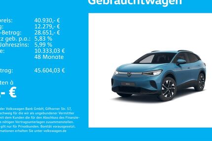 VW ID.4 19.113 km 40.930 &euro; Stuttgart-Wangen 70188