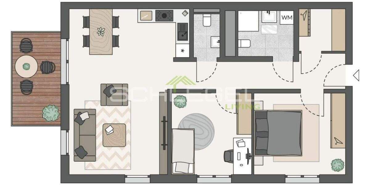 Etagenwohnung Murrhardt - 3 Zimmer, 84 m&sup2;, 428.500&euro; | Angebot:25659087