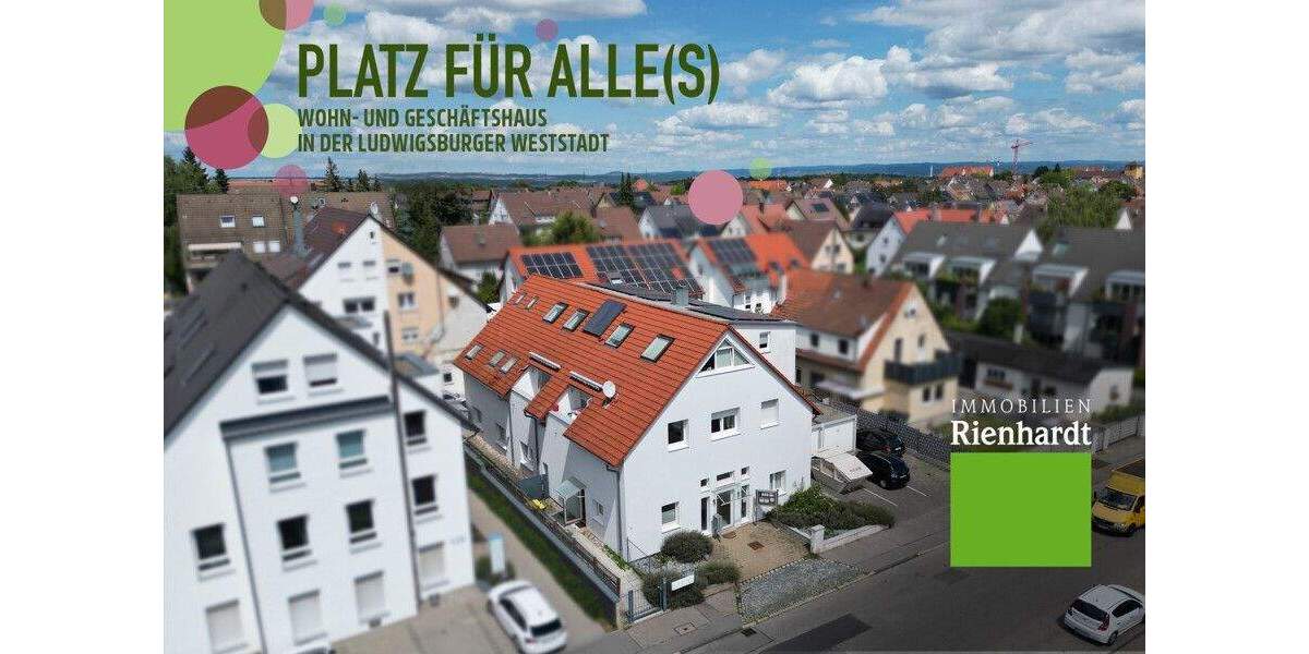Mehrfamilienhaus, Wohnhaus Ludwigsburg West - 7 Zimmer, 183 m&sup2;, 1.079.000&euro; | Angebot:25695923