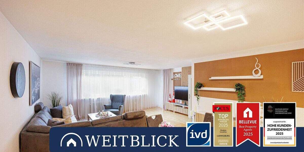 Etagenwohnung Marbach am Neckar Marbach - 3 Zimmer, 94 m&sup2;, 298.000&euro; | Angebot:25801361
