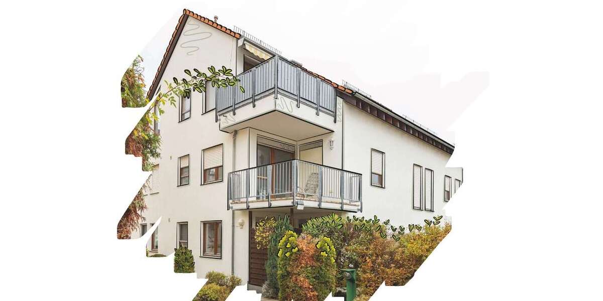 Etagenwohnung Korntal-Münchingen Münchingen - 2 Zimmer, 65 m&sup2;, 260.000&euro; | Angebot:26146176