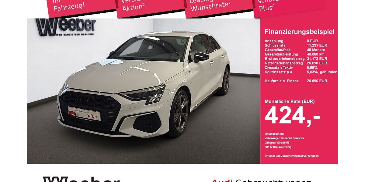 Audi A3 55.378 km 25.790 &euro; Leonberg 71229