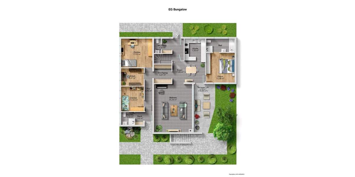 Bungalow Waldenbuch - 7 Zimmer, 227 m&sup2;, 848.500&euro; | Angebot:25754052