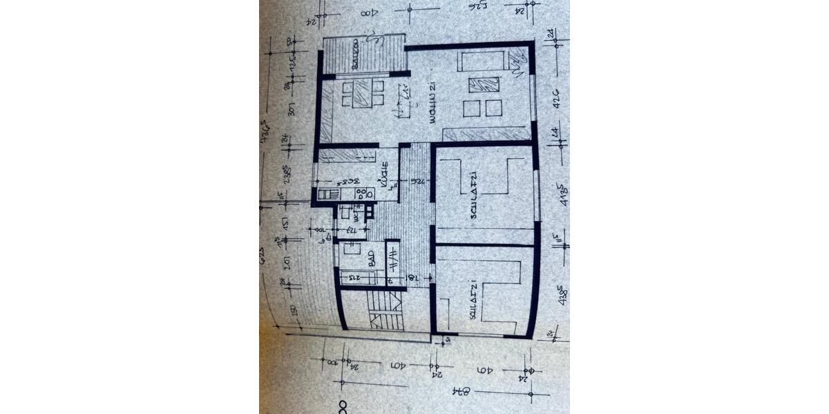 Etagenwohnung Großbottwar - 3.5 Zimmer, 93 m&sup2;, 1.000&euro; | Angebot:24838117