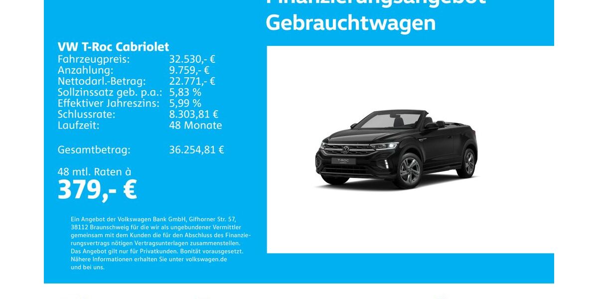 VW T-Roc 21.726 km 32.530 &euro; Stuttgart-Wangen 70188