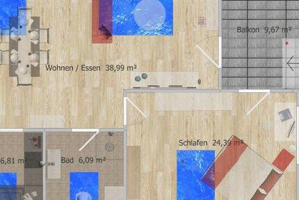 Wohnung Vaihingen an der Enz - 2 Zimmer, 81 m&sup2;, 1.200&euro; | Angebot:26022433