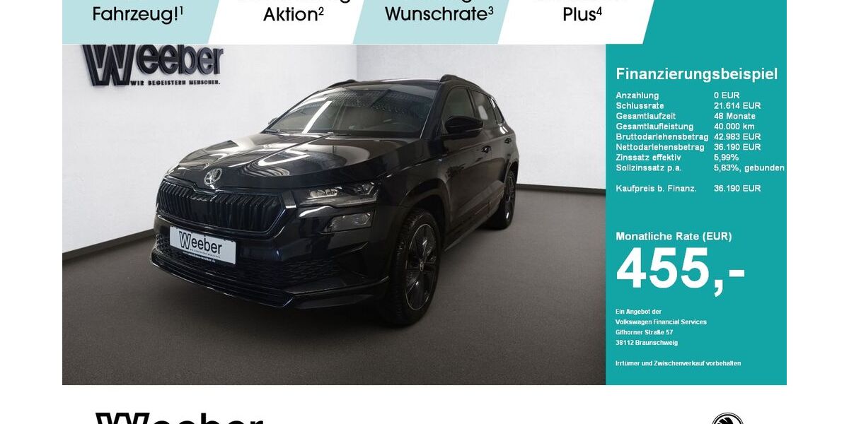 Skoda Karoq 17.341 km 36.190 &euro; Leonberg 71229