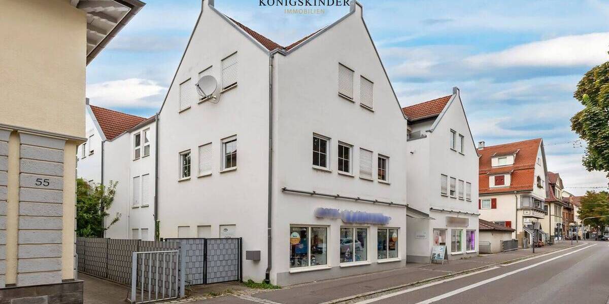 Etagenwohnung Fellbach - 3 Zimmer, 76 m&sup2;, 320.000&euro; | Angebot:25671720