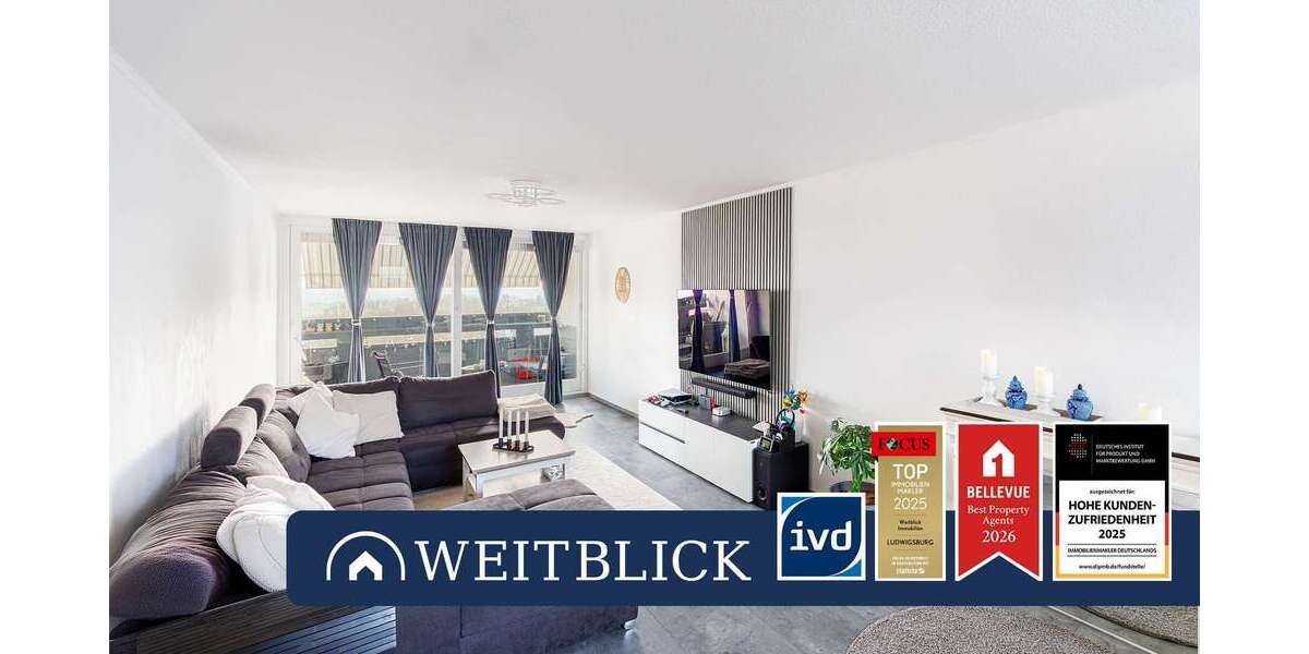 Etagenwohnung Kornwestheim - 4.5 Zimmer, 103 m&sup2;, 330.000&euro; | Angebot:25792118