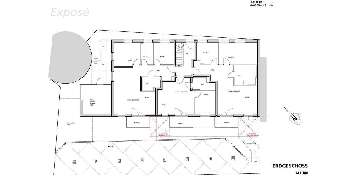 Dachgeschoßwohnung Vaihingen an der Enz - 3 Zimmer, 96 m&sup2;, 1.200&euro; | Angebot:23010506
