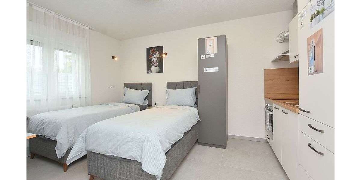 Etagenwohnung Ludwigsburg Eglosheim - 1 Zimmer, 25 m&sup2;, 1.190&euro; | Angebot:25226552