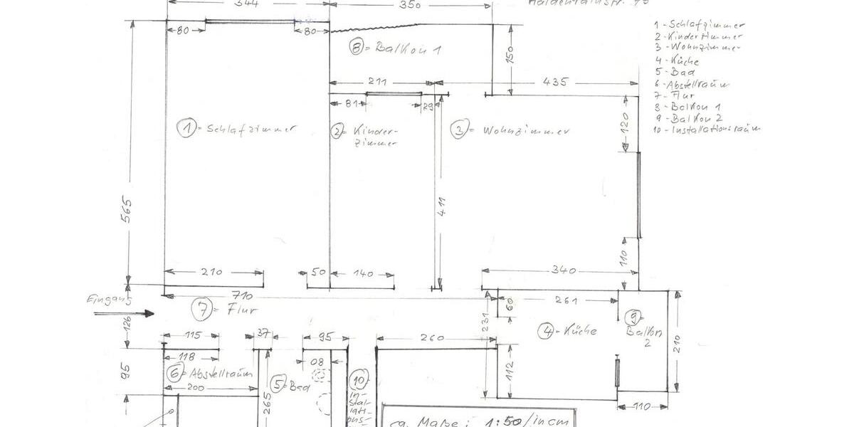 Etagenwohnung Stuttgart Mühlhausen - 3 Zimmer, 70 m&sup2;, 215.000&euro; | Angebot:25498029