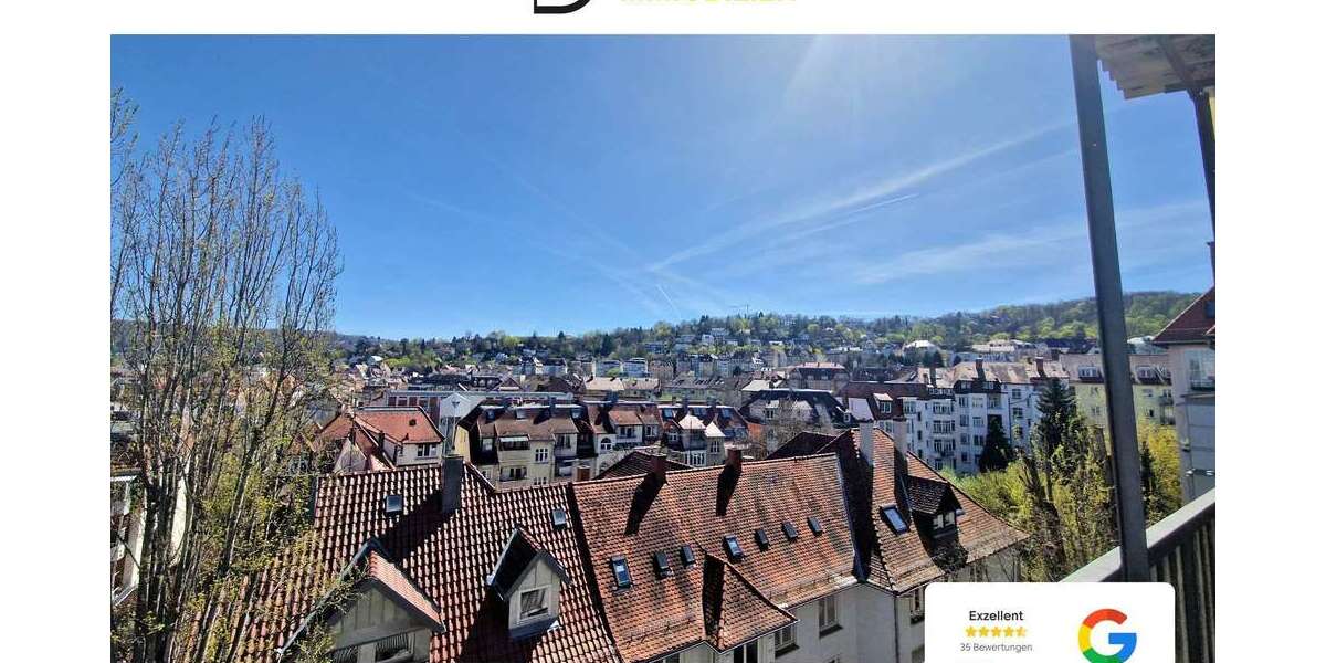 Etagenwohnung Stuttgart Stuttgart-West - 3 Zimmer, 95 m&sup2;, 1.960&euro; | Angebot:26068908